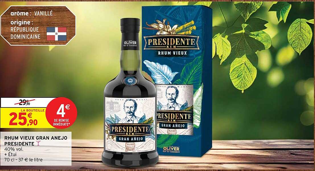 rhum vieux gran anejo presidente