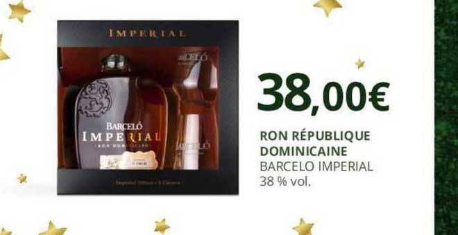 ron république dominicaine barcelo imperial