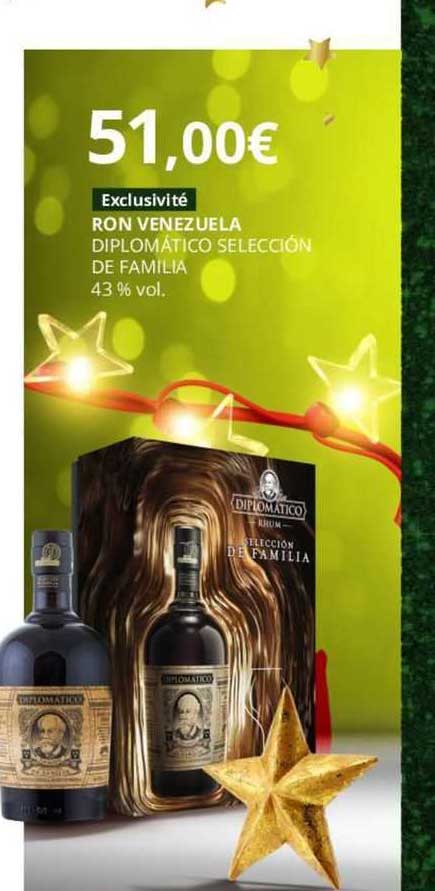 ron venezuela diplomatico seleccion de familia