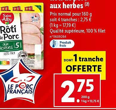 rôti de porc saint alby