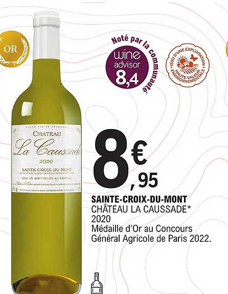 Sainte-croix-du-mont Château La Caussade 2020