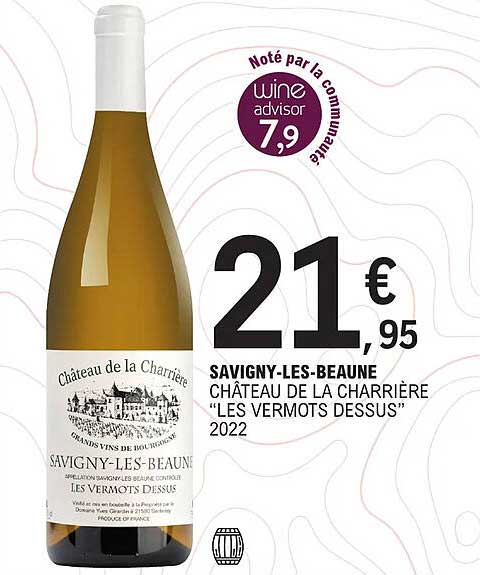 savigny-les-beaune château de la charrière "les vermots dessus" 2022