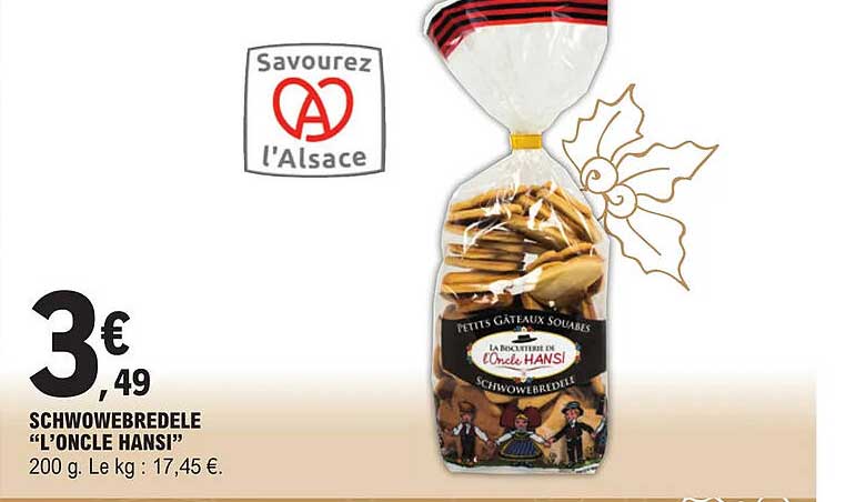 schwowebredele "l'oncle hansi"