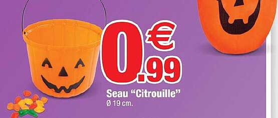 Seau "citrouille"