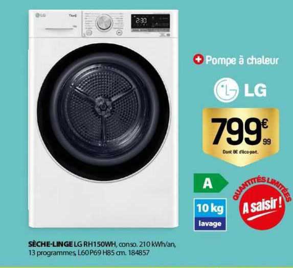 sèche-linge lg