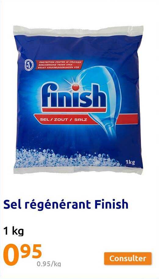 sel régénérant finish