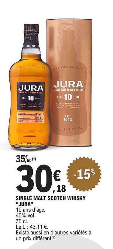 single malt scotch whisky "jura"