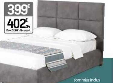 Sommier Inclus