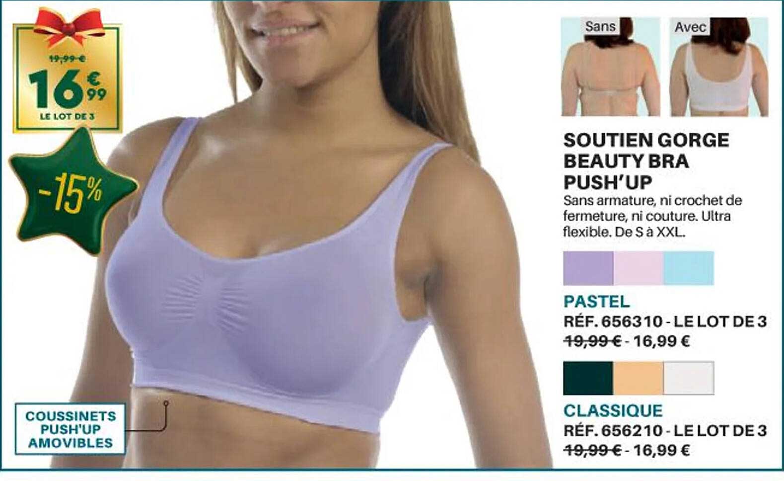 soutien gorge beauy bra push'up