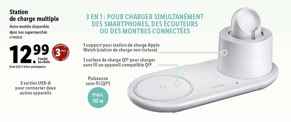 station de charge multiple