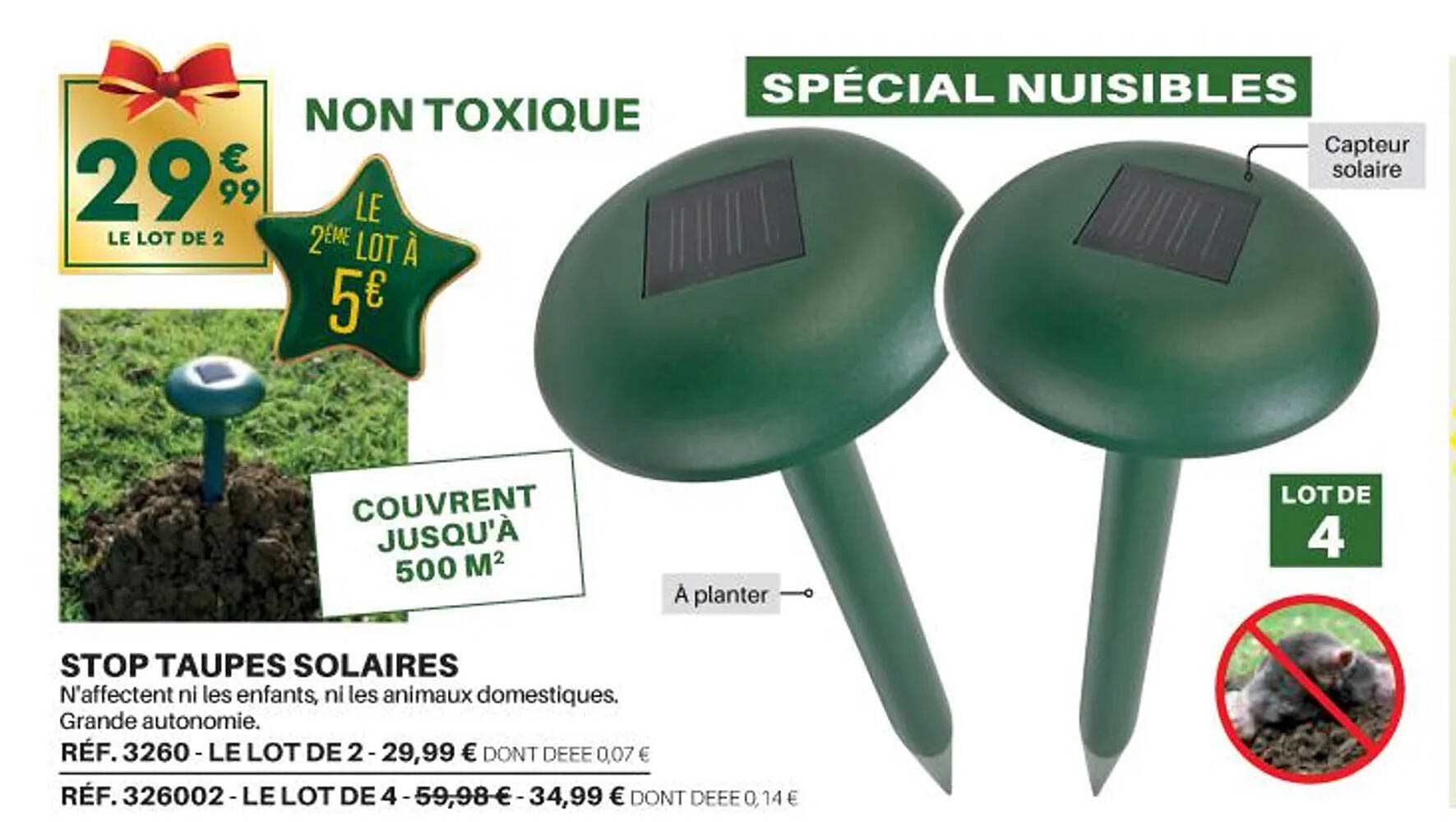 stop taupes solaires