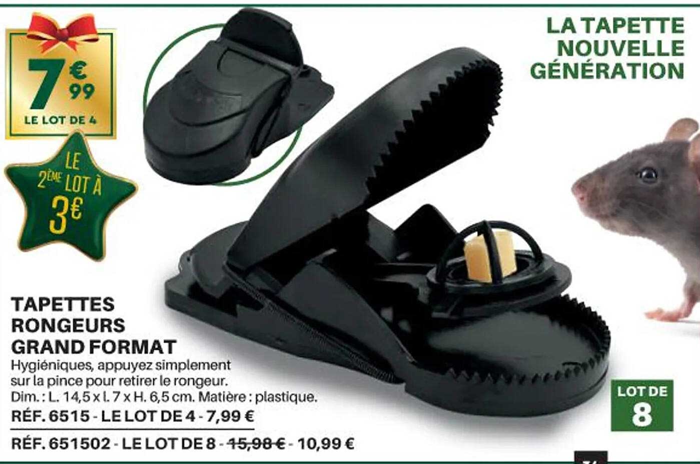 tapettes rongeurs grand format