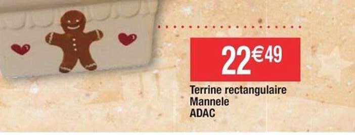 terrine rectangulaire mannele adac