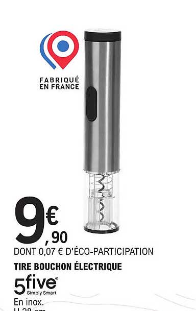 tire bouchon électrique 5five