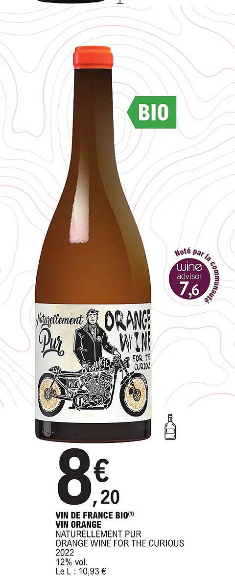 vin de france bio vin orange naturellement pur orange wine for the curious 2022