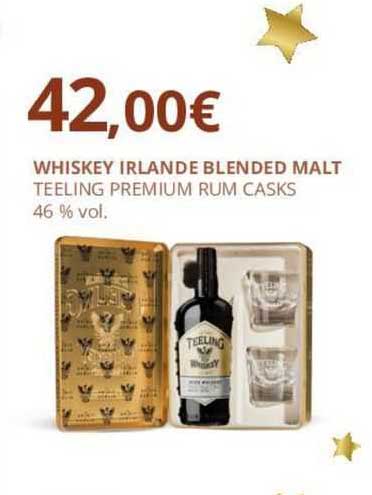 whiskey irlande blended malt teeling premium rum casks