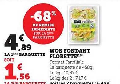 Wok Fondant Florette