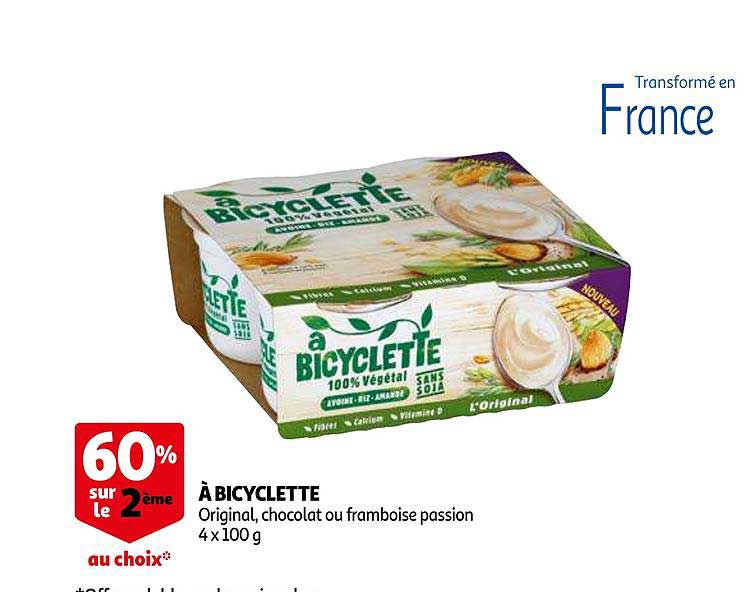 à bicyclette