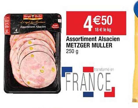 assortiment alsacien metzger muller