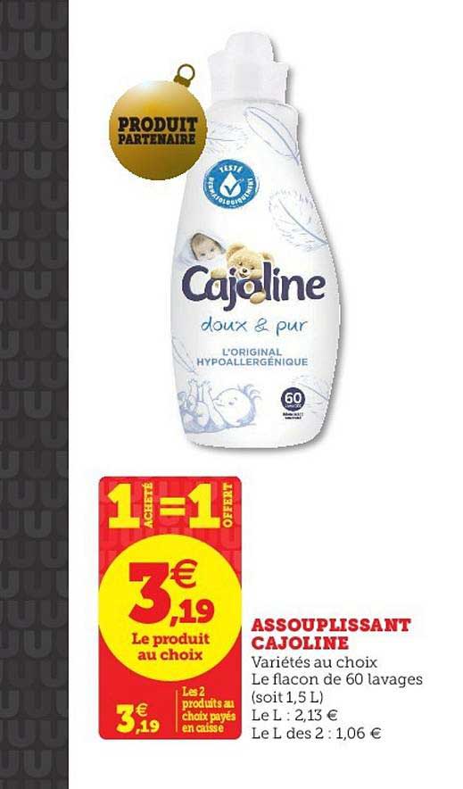 Assouplissant Cajoline