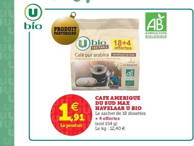 café amérique du sud max havelaar u bio