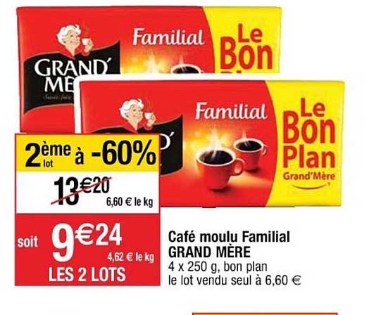 café moulu familial grand mère