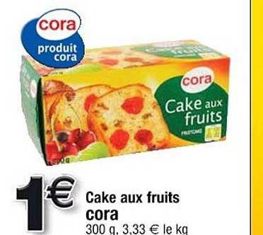 Cake Aux Fruits Cora