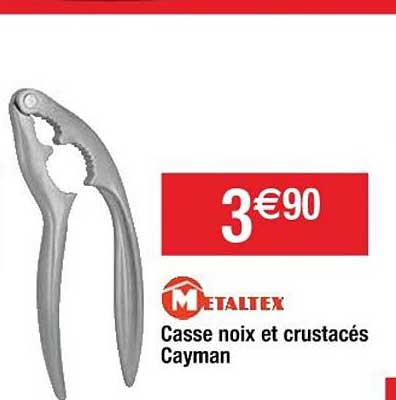 casse noix et crustacés cayman