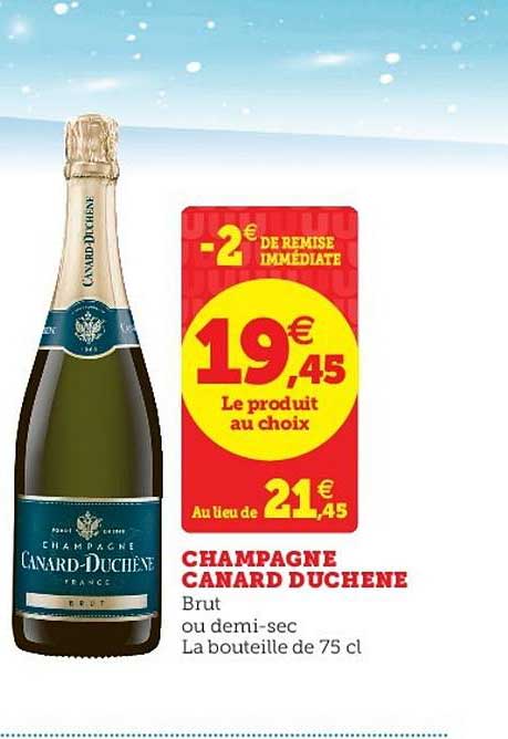 champagne canard duchene