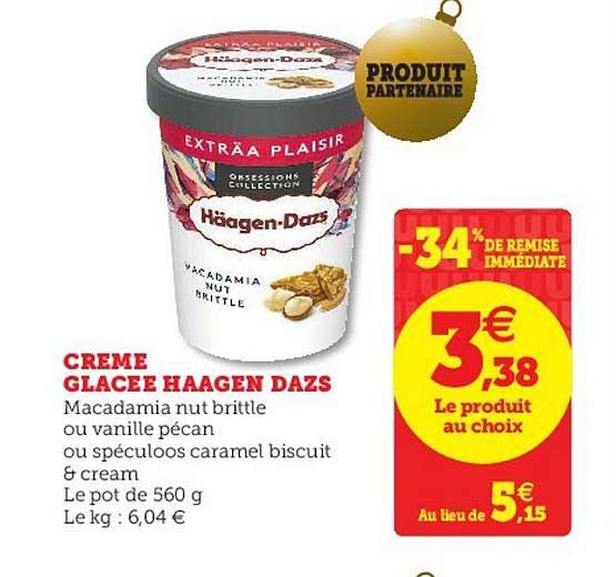 crème glacée häagen dazs