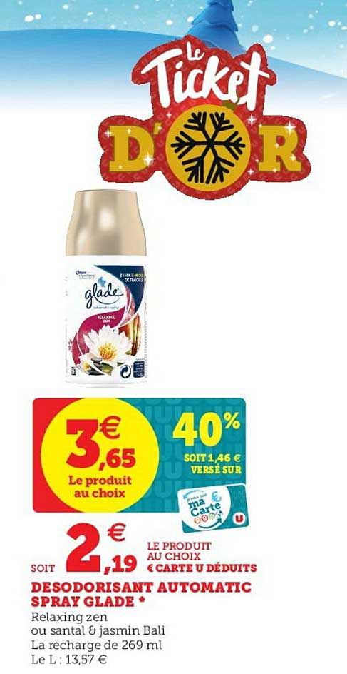 Désodorisant Automatic Spray Glade