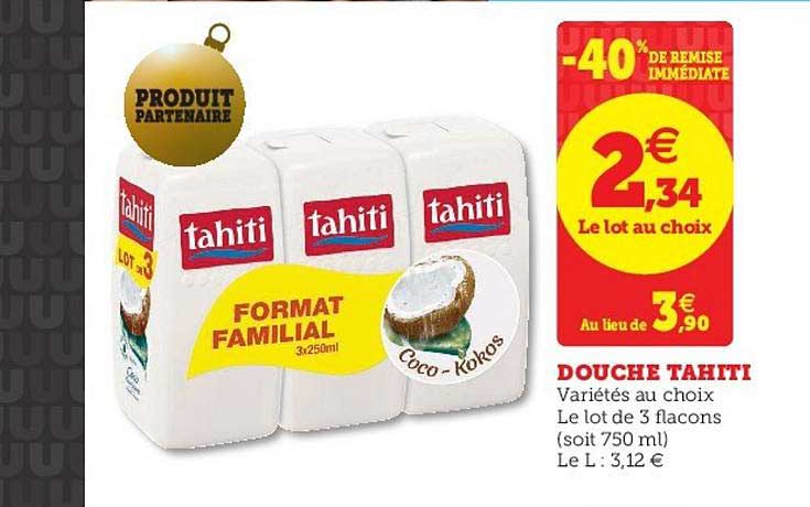 Douche Tahiti