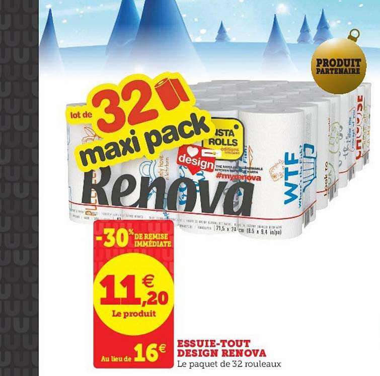 essuie tout design renova