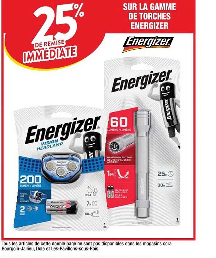 Gamme De Torches Energizer