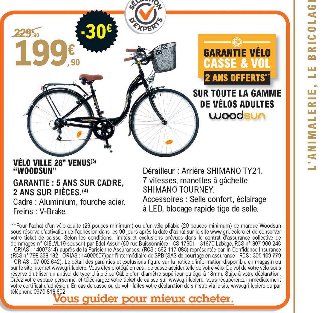 gamme de vélos adultes woodsun