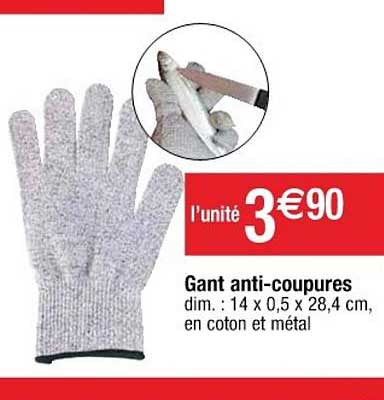 gant anti coupures