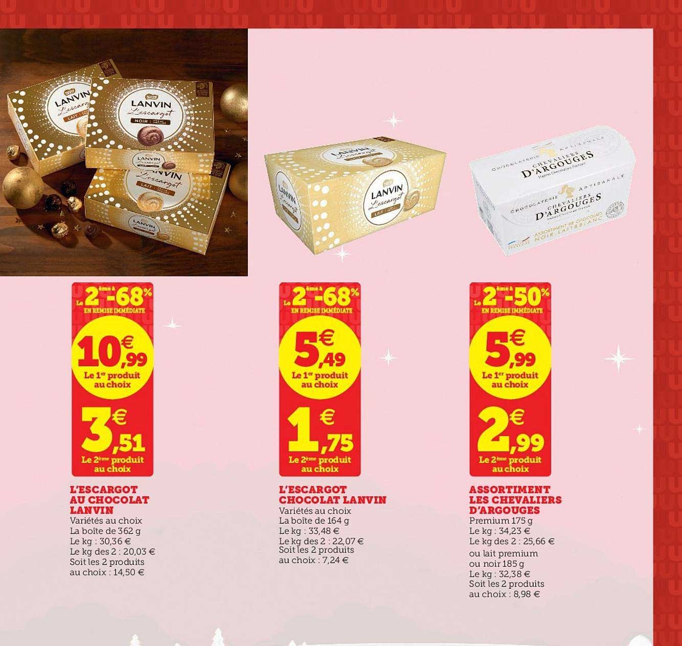 l'escargot au chocolat lanvin, l'escargot chocolat lanvin, assortiment les chevaliers d'argouges