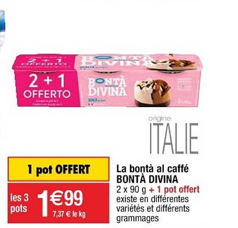 la bontà al caffé bontà divina