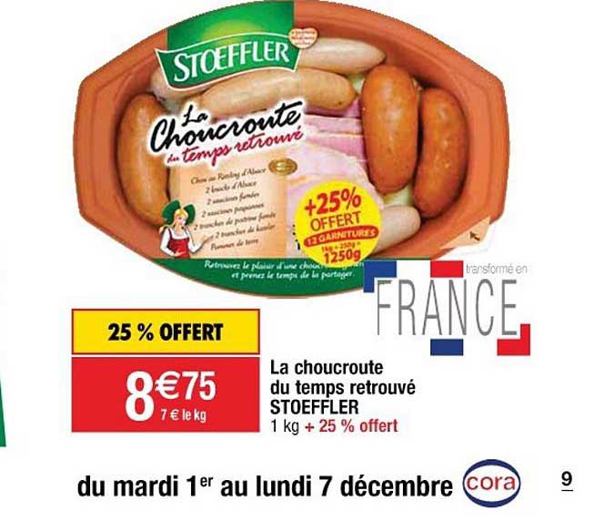 la choucroute du temps retrouvé stoeffler