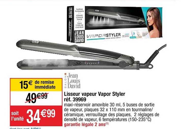 lisseur vapeur vapor styler