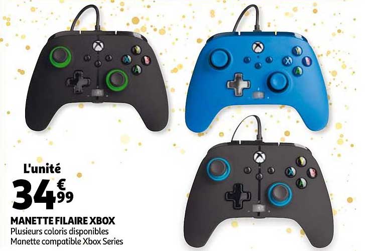 manette filaire xbox