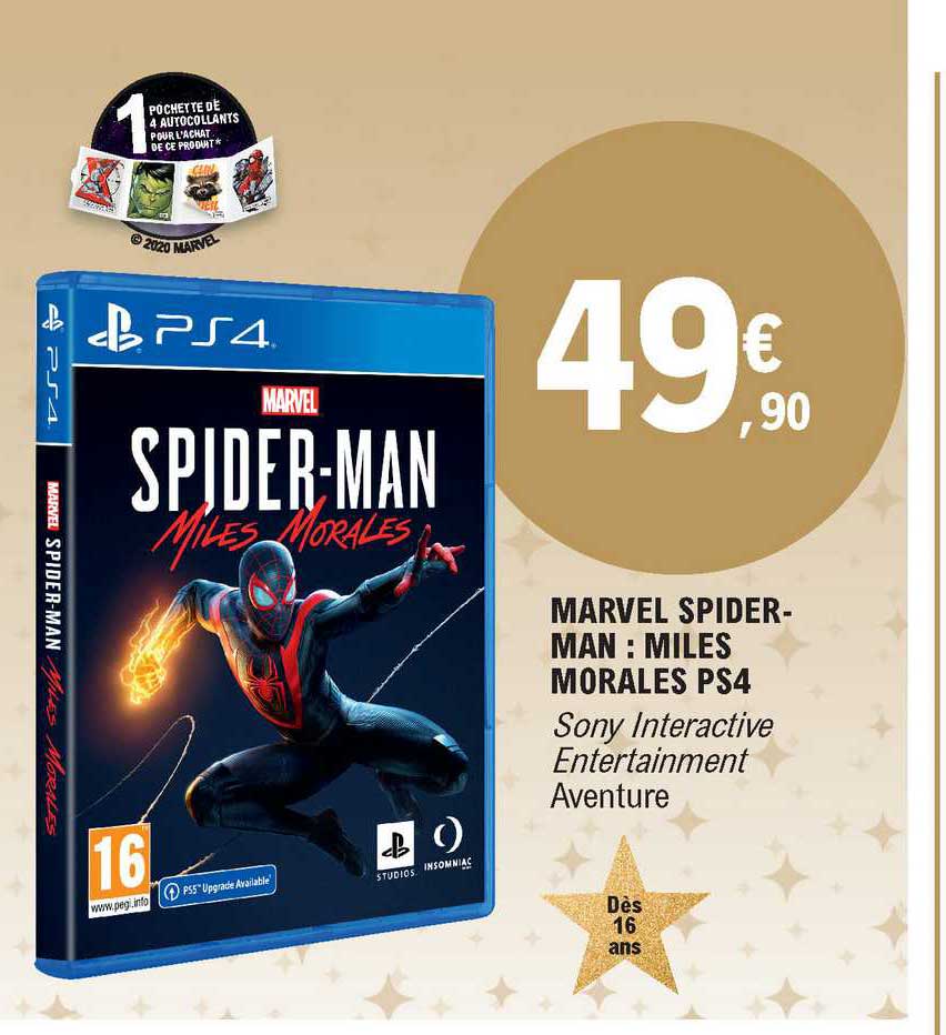 marvel spider-man : miles morales ps4