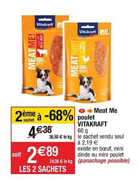 meat me poulet vitakraft