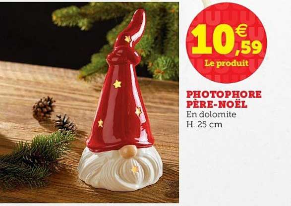 photophore père-noël