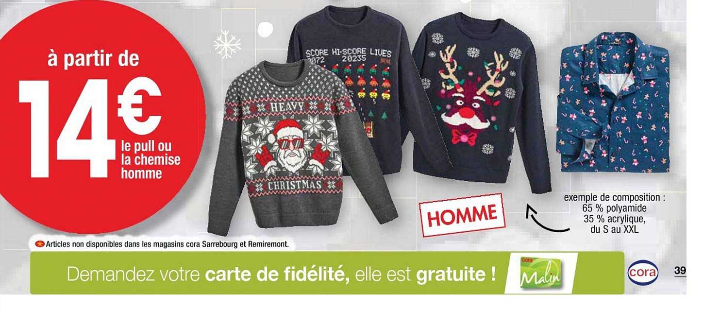 Pull Ou Chemise Homme