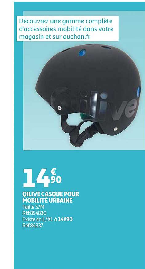 qilive casque pour mobilité urbaine