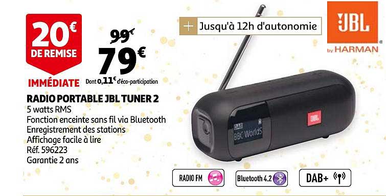 radio portable jbl tuner 2