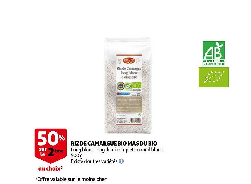 riz de camargue bio mas du bio