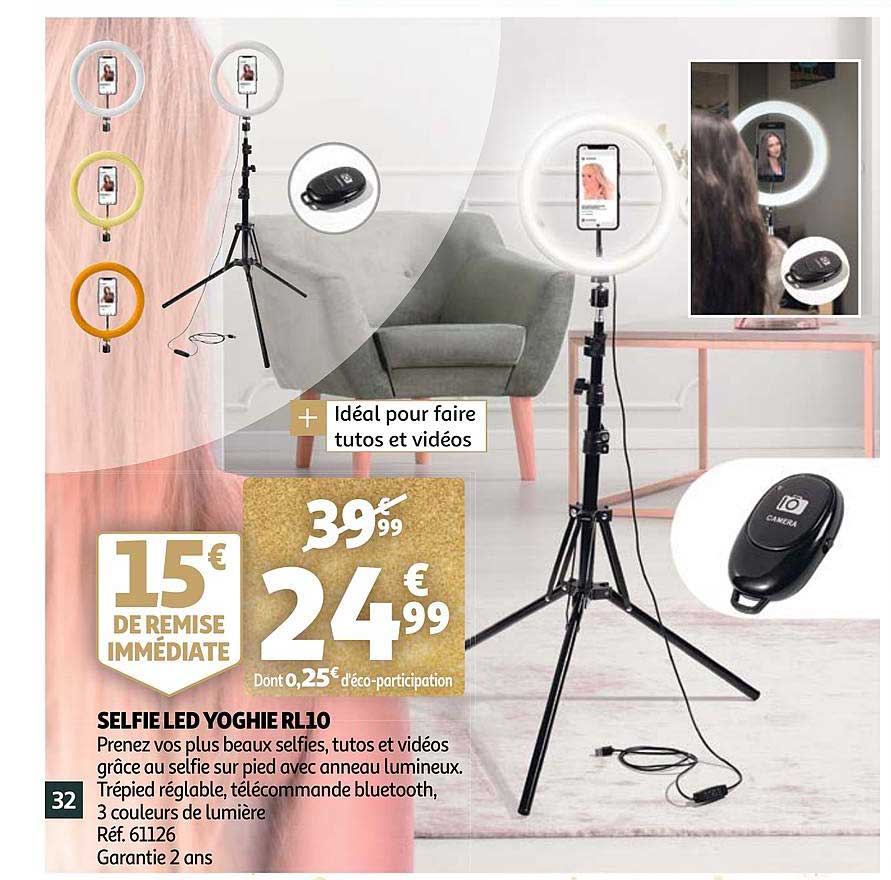 selfie led yoghie rl10