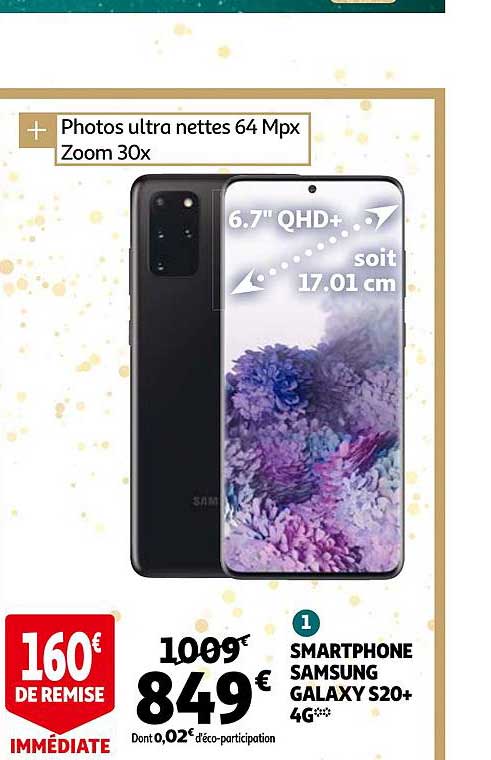 smartphone samsung galaxy s20+